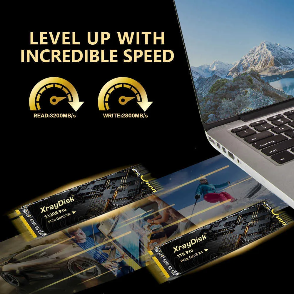 XrayDisk 1TB Pro PCIe Gen3 X4 NVMe SSD 大きく値下げXrayDisk 1TB