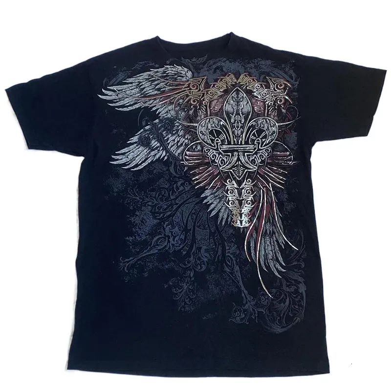DHgate.com:E-Girl Gothic Y2K Cyber Loose Tee, Cross Wing DHgate.com:E-Girl Gothic Y2K Cyber Loose Tee, Cross Wing