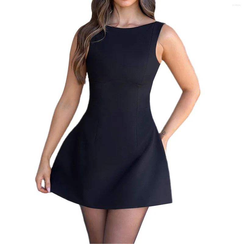 Party Dresses Womens Vintage Backless Floor-Length Polyester Dress Summer  Sleeveless Hooded Collar from Dhgate Urban Sexy Dresses - price 10.78