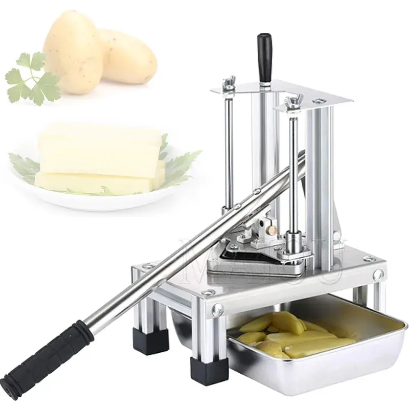 Griners Comerciales Vegetales Chopper Dicer 3 cuchillas de acero inoxidable Manual de cebolla Restaurante de tomate Restaurante French Fry Cutter