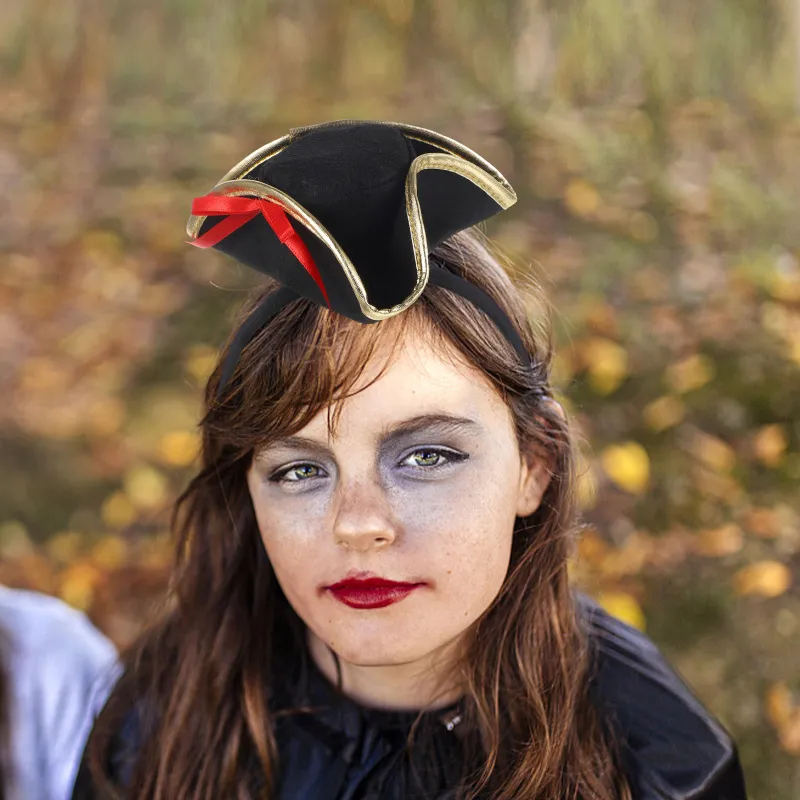 Pirate Skull Headband Halloween Costume Accessory Unisex Cosplay Party S5d3f4457b02246da8e778fddda614  main image 3