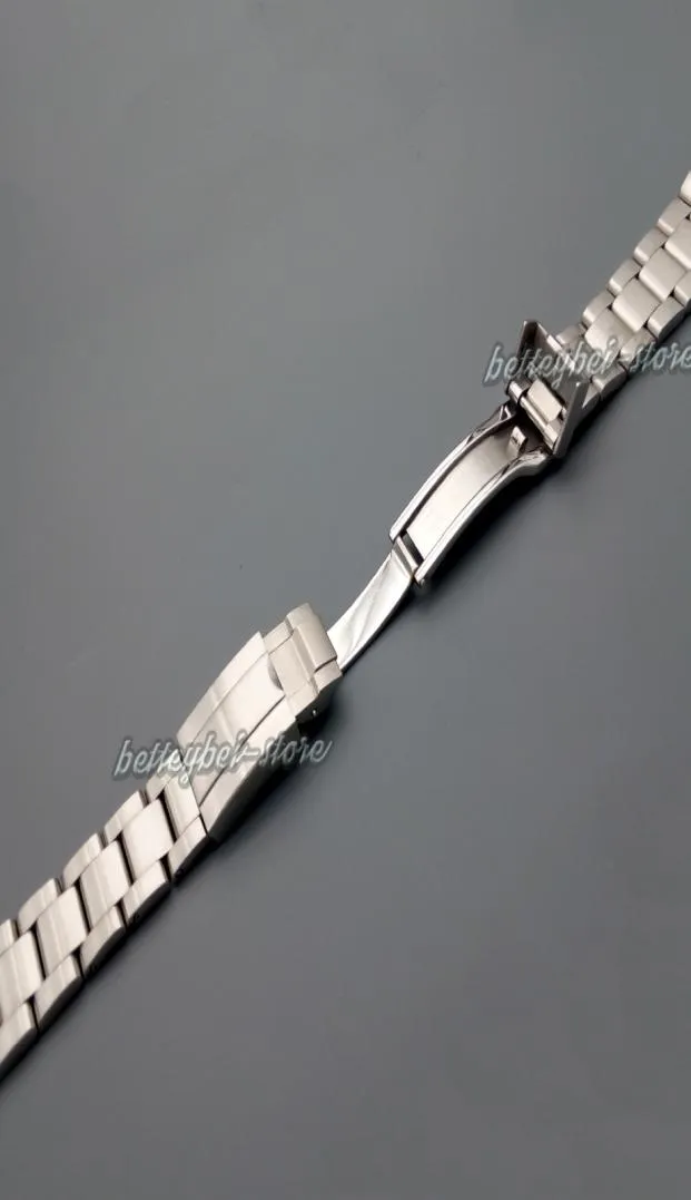 20 mm Nouveau bracele de sangle de la montre de montre en acier inoxydable en acier inoxydable en argent en argent pour la montre1590873