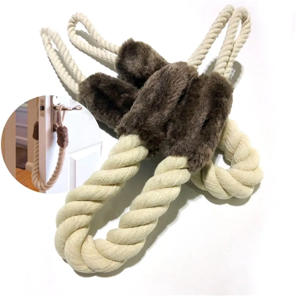 Pet Rope Toy Dog Molar Bite Chew Toy Cotton Rope Training Tool for Dogs ...