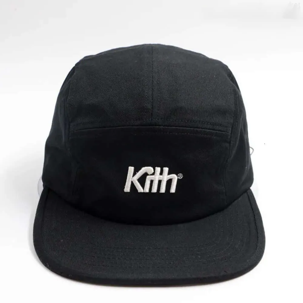 Panel Kith 5 Camp Regulowane czapka baseballowa Snapback Hip Hop Trucker Caps for Men Women Dad Hat Casual Sun Visor Outtoorno6mcategory