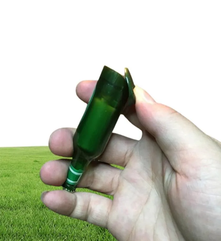 New Lighter Mini Butane Lighter Creative Beer Bottle Shape Lighters Smoking Accessory6160810