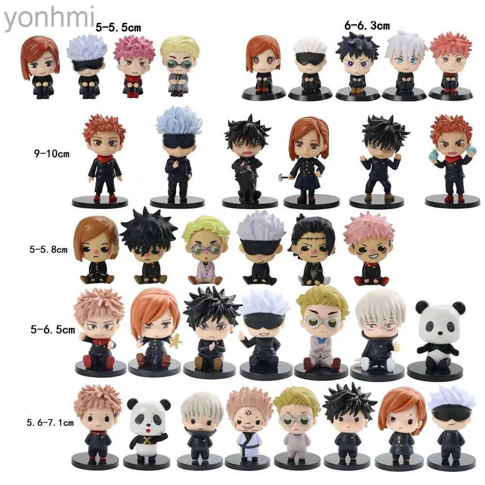 Anime Manga Jujutsu Kaisen Figur Itadori Yuji Fushiguro Megumi Inumaki Toge Ryomen Sukuna Gojo Satoru Figur Spielzeug Q Poset Anime Figur 240413