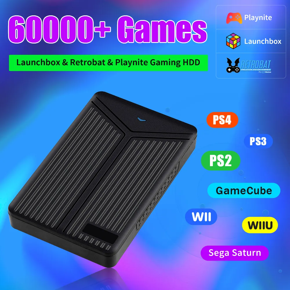 5TB Gaming Hard Drive with 60000+ Games for PS4 PS3 PS2 Sega Saturn  GameCube Wii Wii U from Dhgate Golf Jackets - price 419.35, image size:1000x1000