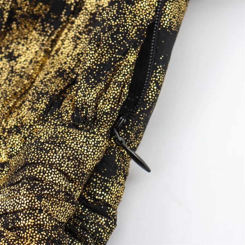 Metallic Mini Dress Layered Decorative Style Sleeveless Mini Length for  Spring Summer from Dhgate Swimming caps - price 60.92