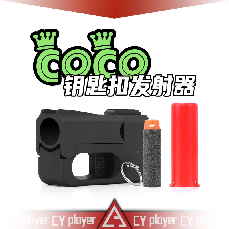 Pingente de chaveiro Coco Mini portátil EDC