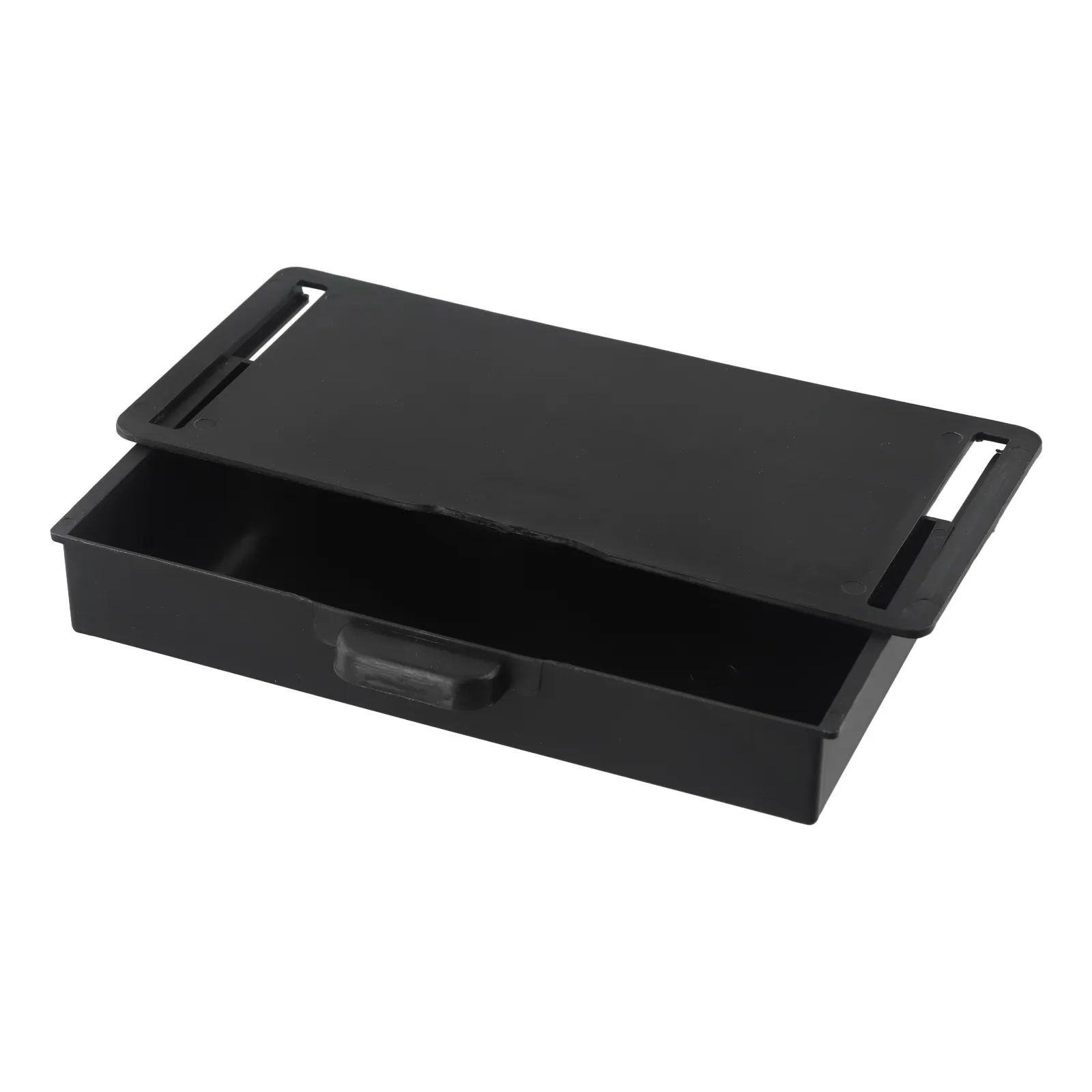 Under-Desk Storage Drawer | ABS Plastic Organizer | Adhesive Dust-Proof ...