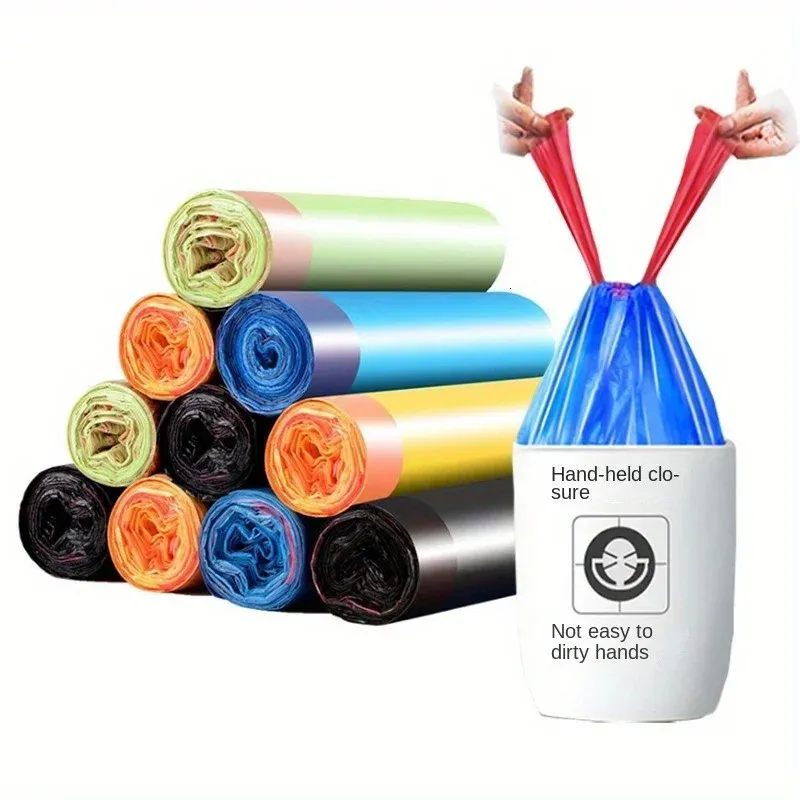 Mini Trash Can Bags Gallon Small Drawstring Liners, Ideal For