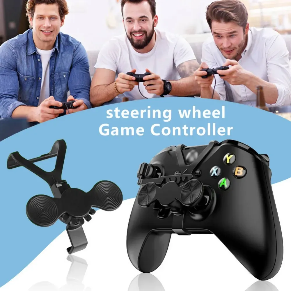 Xbox Serisi X/S Taşınabilir Mini Yarış Oyunları için Tekerlekler Gamepad Direksiyon Simidi Xbox One X Controller Aksesuarları için Yardımcı Denetleyici