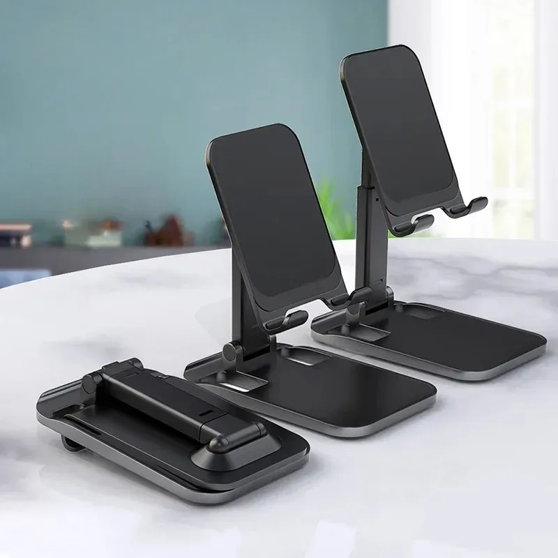 Porte-table de téléphone mobile universel support de tablette de bureau pour iPhone 13 Pro Max iPad Samsung Ajustement de bureau de téléphone portable réglable