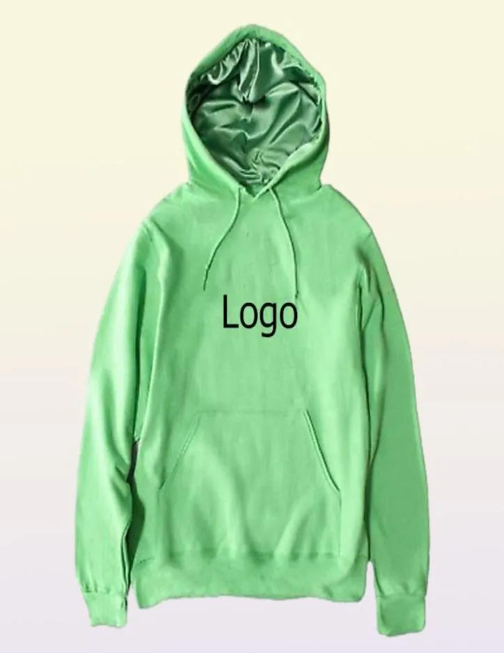 Hoodies Polar Bütün Unisex Özel Satin İpek Davlum