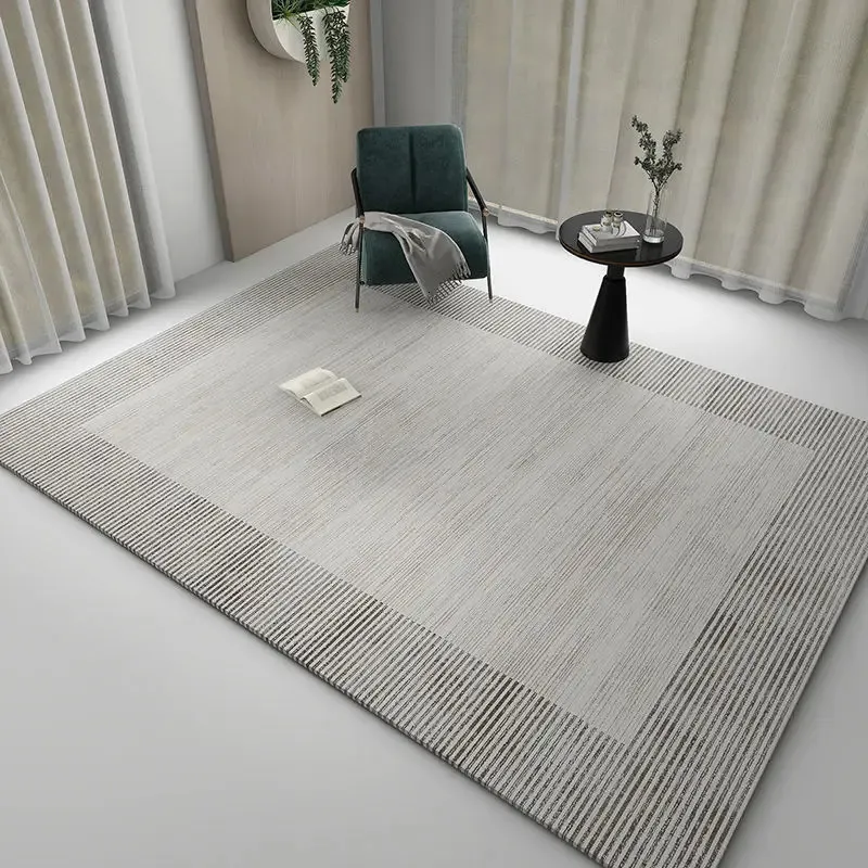 Modern enkelhet mattor vardagsrum soffor soffbord mattor nordiskt ljus lyxdekoration sovrum mattor studie garderob mattan 240329