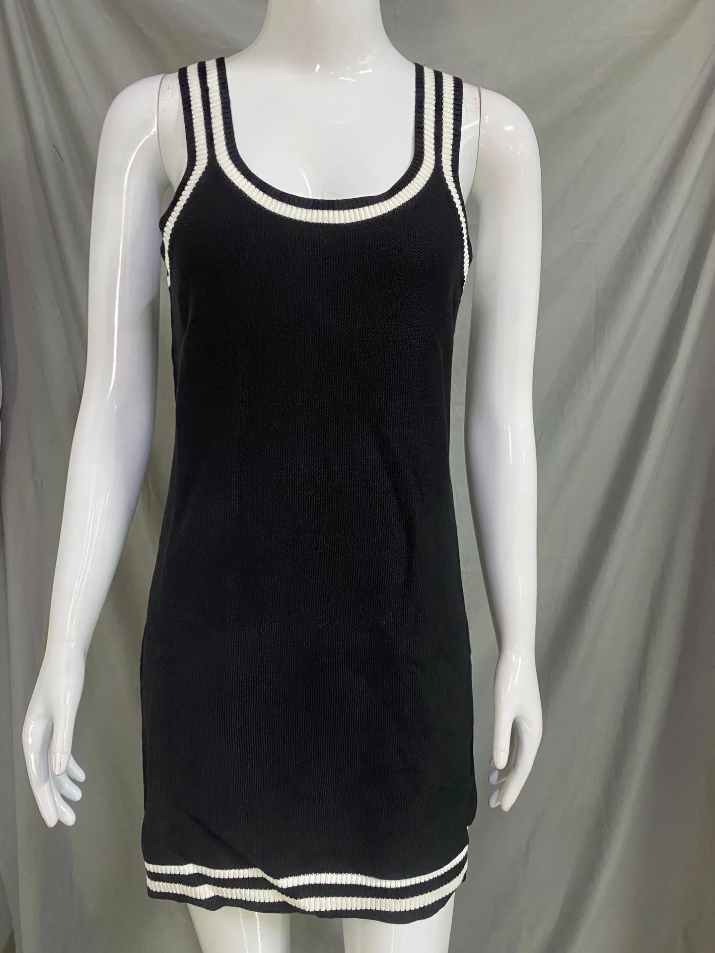 Women's Summer Tennis Club ulla johnson sweater dress with Knit Shorts - Casual Fashion