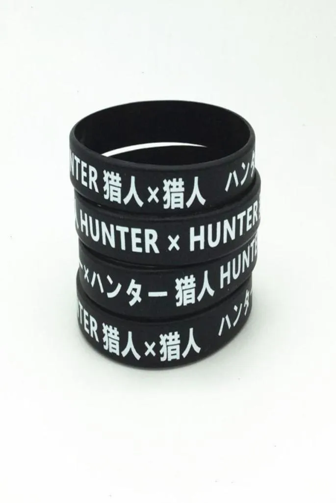 Anime Hunter x Sport Strand Opaska Mężczyzna gumowa silikonowa bransoletka Cartoon96009024876917