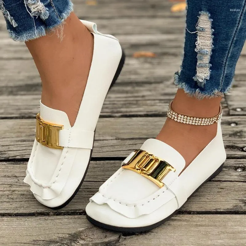 Chaussures décontractées Femmes marchant printemps 2024 Fashion Summer Designer Femme Couleur solide confortable Mesdames