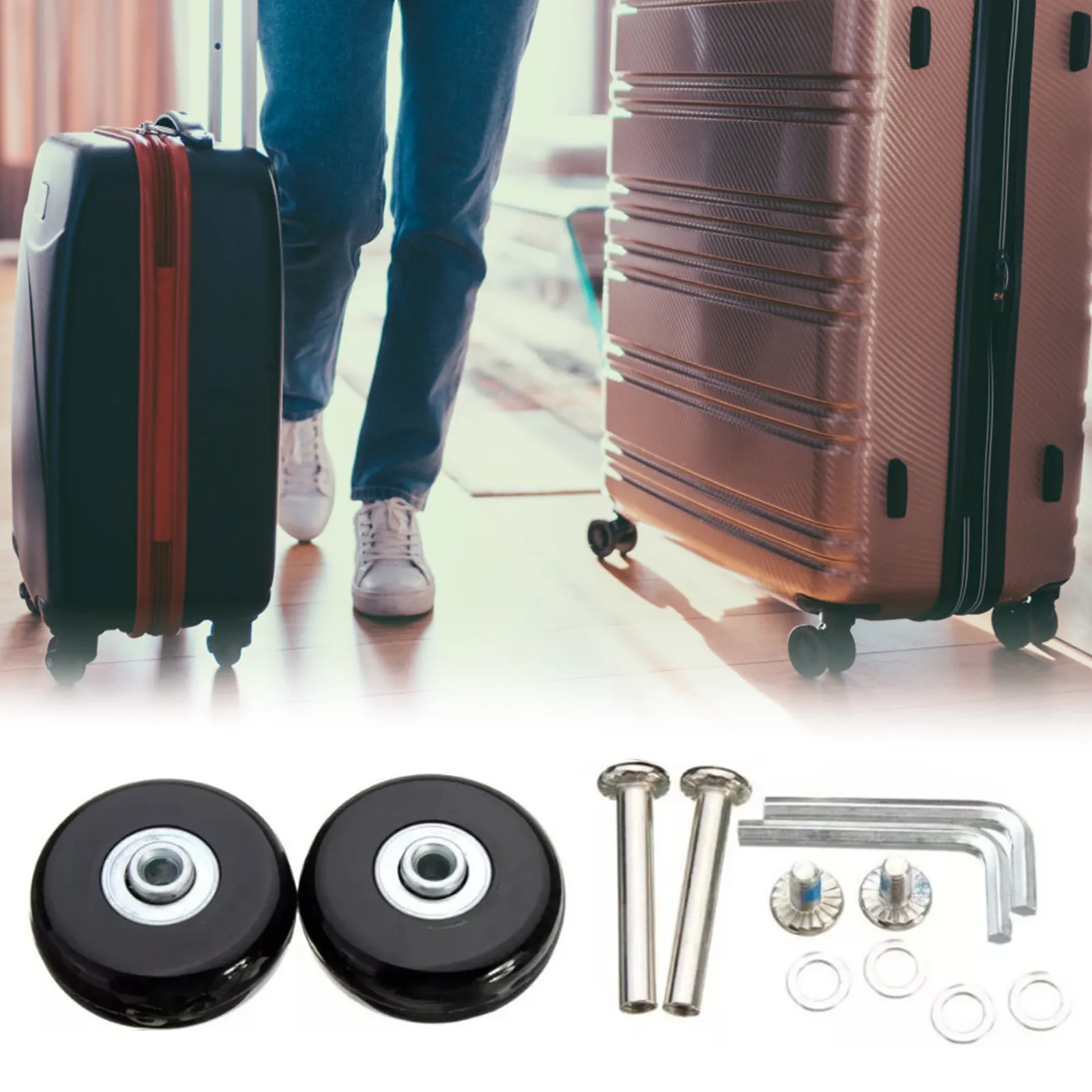 Durable luggage wheels new arrivals