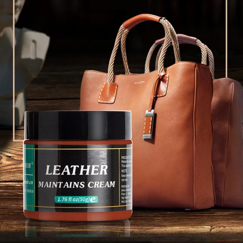 Car Leather Color Restorer and Moisturizing Polishing Cream for - Main Image