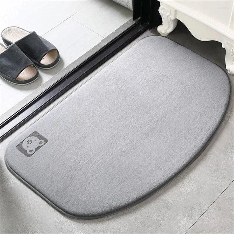 Bath Mats Flooring Mat Antiskid Separate Dry And Wet Natural Latex Bottom Firm Is Strong Anti-slip Quick Drying Floor