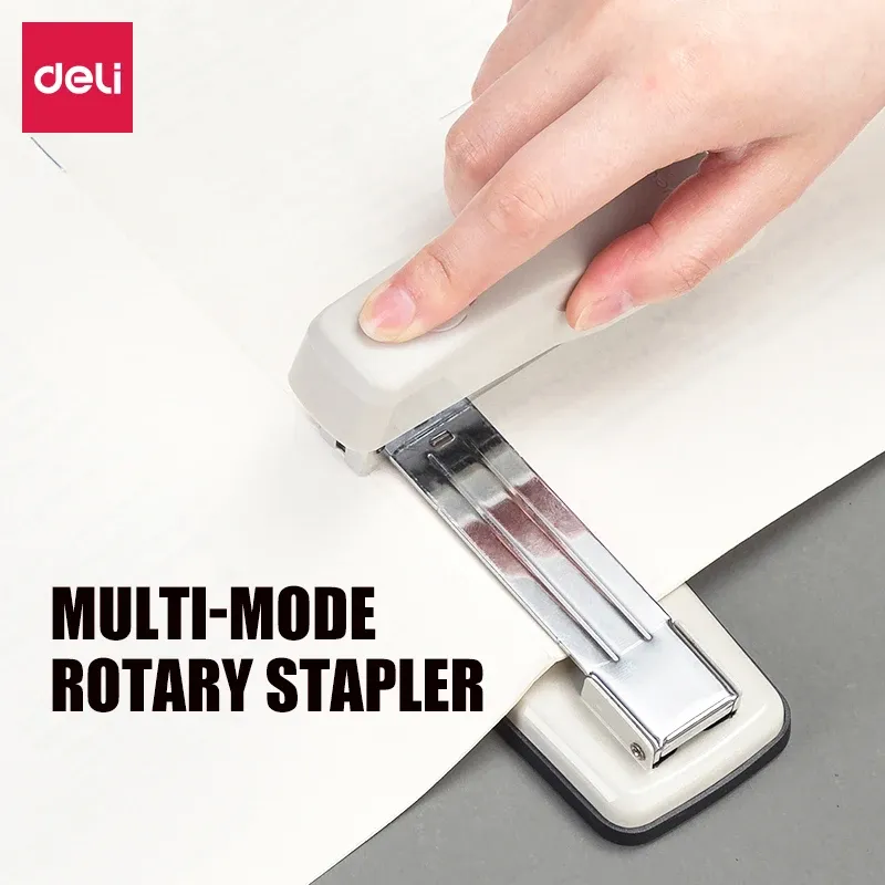 Zszywka Deli Multimode Rotating Stapler Staplable Placite Center Szew zszywając broszurę Mroźni Touch Baza podstawowa Podstawa