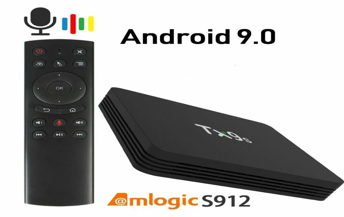 Akıllı TV Kutusu TX9S AMLOGIC S912 OCTA Çekirdek Android TV Kutusu 1 Parça 28216GB ile 24GHz WiFi Android 717908767