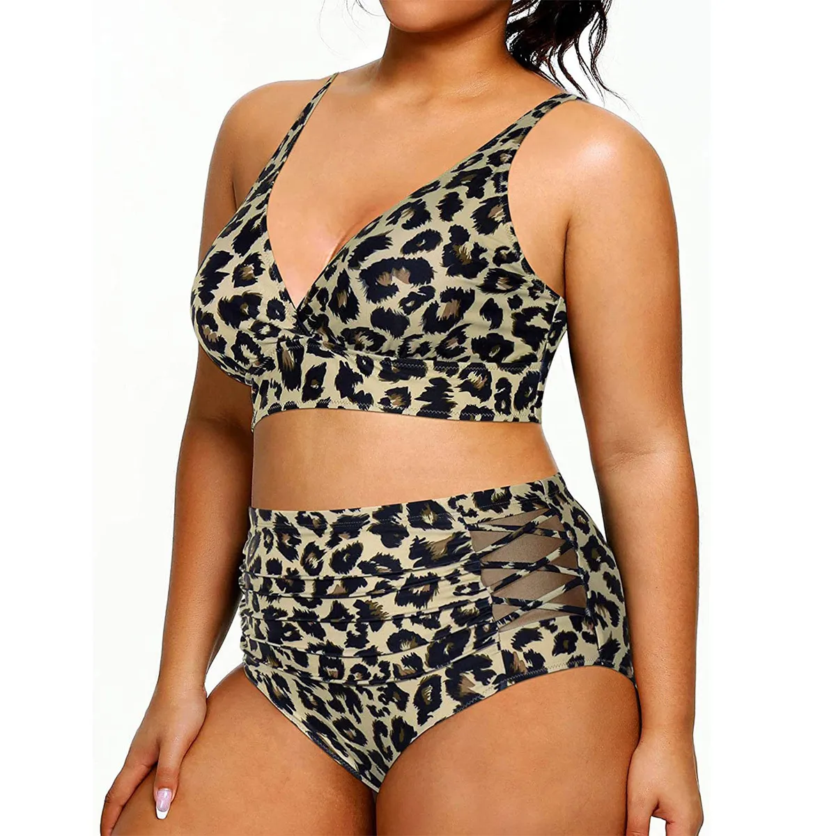 woman swimsuits one piece bathe suit sexy bikini plus size swimwear womens Bodysuit classic leopard Backless Swimwear Summer cool Beach Wear