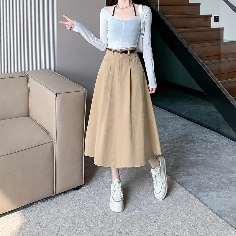 long a line skirt