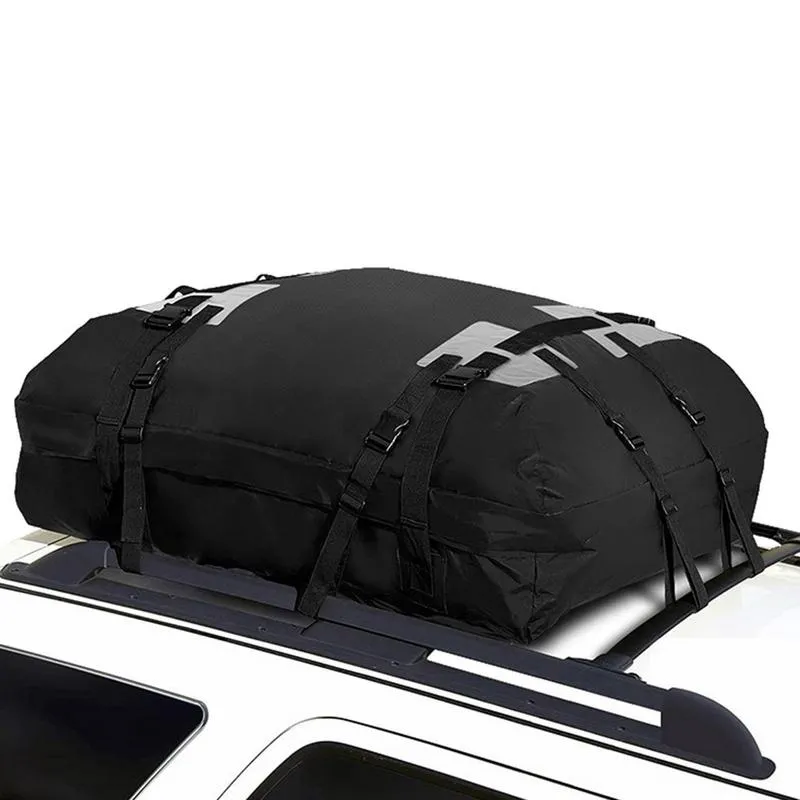 Waterproof Foldable Auto Rooftop Cargo Carrier With Reinforced Backpack With Luggage Strap For Travel And Roof Use From Ddmysmile 61.82 DHgate.Com