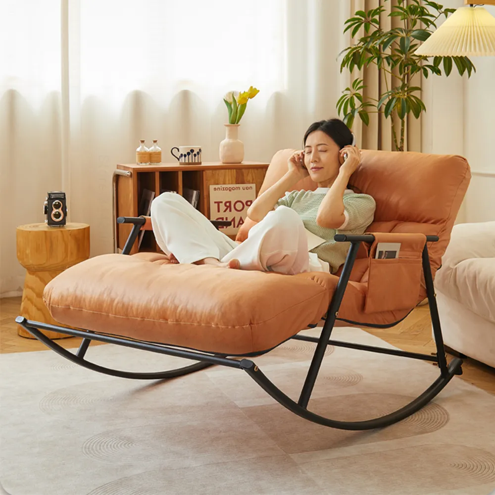 Folding Sofa Chair: Double Rocking Lounge Chair With Technology
