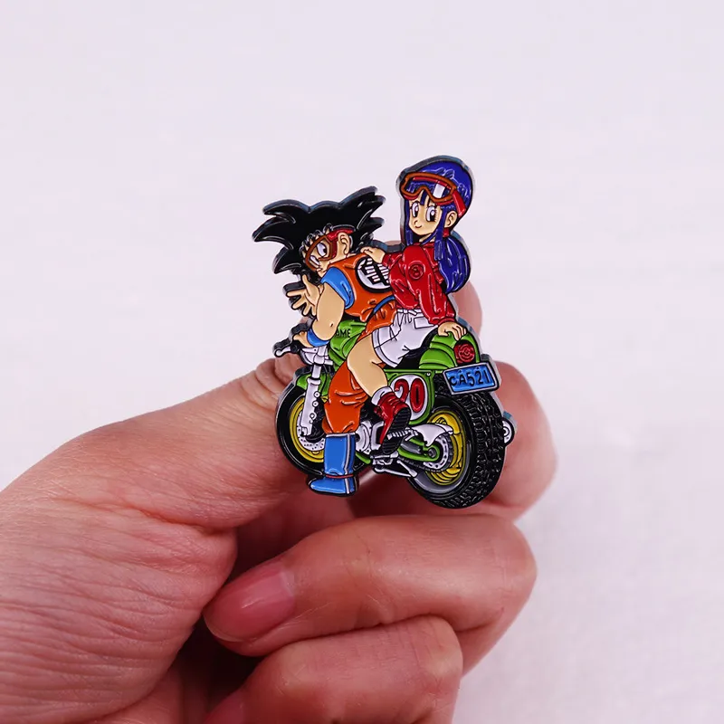 Dragão da infância japonesa Amigo esmalte pin pin infância filmes citações