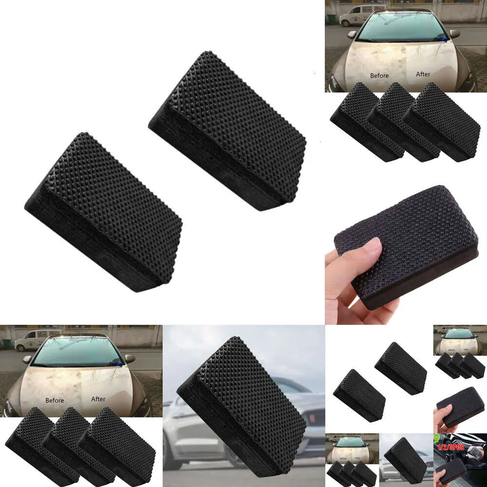 New Car Magic Clay Bar Decontamination Sponge Block Cleaner Cleaning Eraser Wax Polish Pad Washing Tool Automotive Care