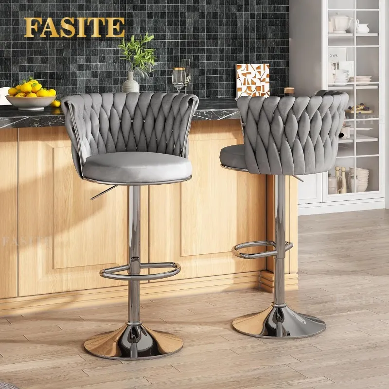 Velvet shell barstool hotsell