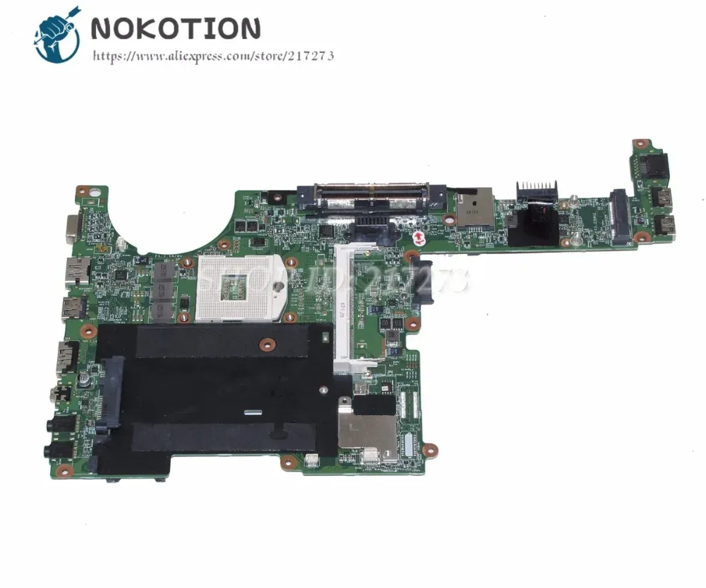 Nokotion de la carte mère pour HP 6360T 6360B pour ordinateur portable HM65 UMA DDR3 48.4KT01.021 655561001 641734001 643216001 641733001