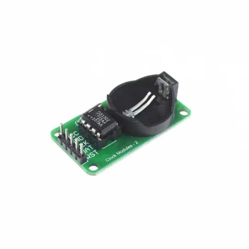 The New RTC DS1302 Real-time Clock Module with CR2032 Is Applicable To Arduino When The Battery Is Powered Off