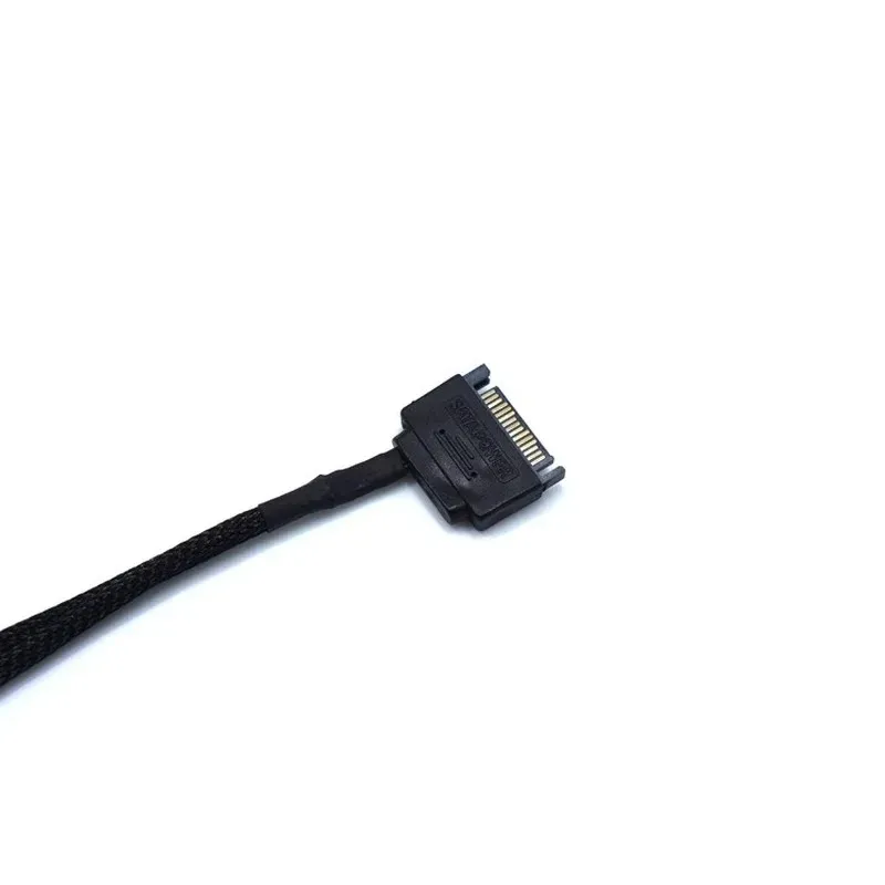 2024 CPU płyty głównej 1 do 2 SATA do 3 pin i 4 pin wentylatora Kable rozciągające 4p Kabel adapter