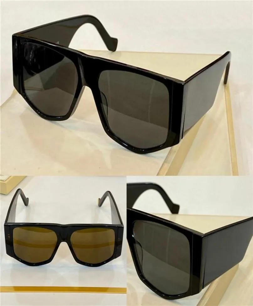 New fashion sunglasses 40026 irregular lens imported Italian plate frame avantgarde style trendy design uv400 protective glasses4749712