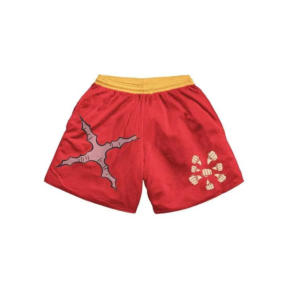 Herr Designer Casual Short Basketball Hawaiian Beach Print Sport Löparshorts Hiphop Streetwear_voghion.com