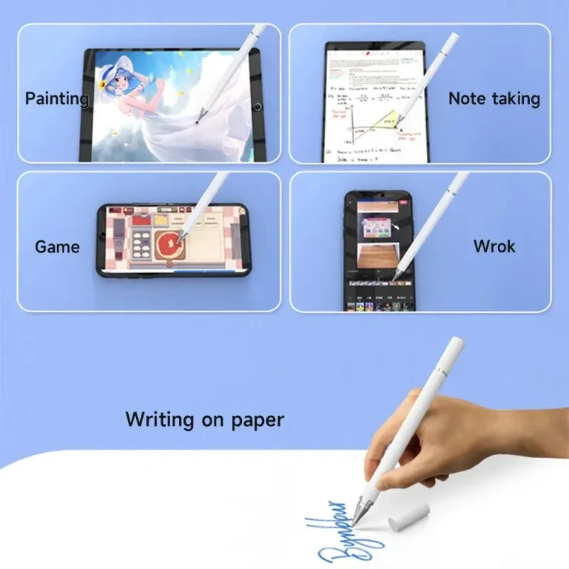 Caneta de toque universal para caneta de caneta de telefone para Android Touch Screen Tablet Pen para Lenovo iPad iPhone Xiaomi Samsung Apple Pencil