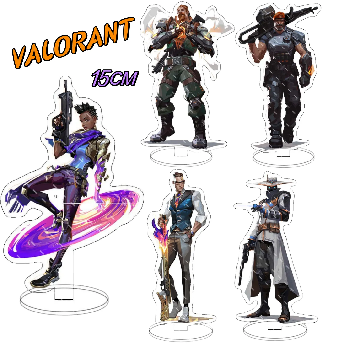 DHgate.com:Valorant Figures Acrylic Model Set - 15CM Sage