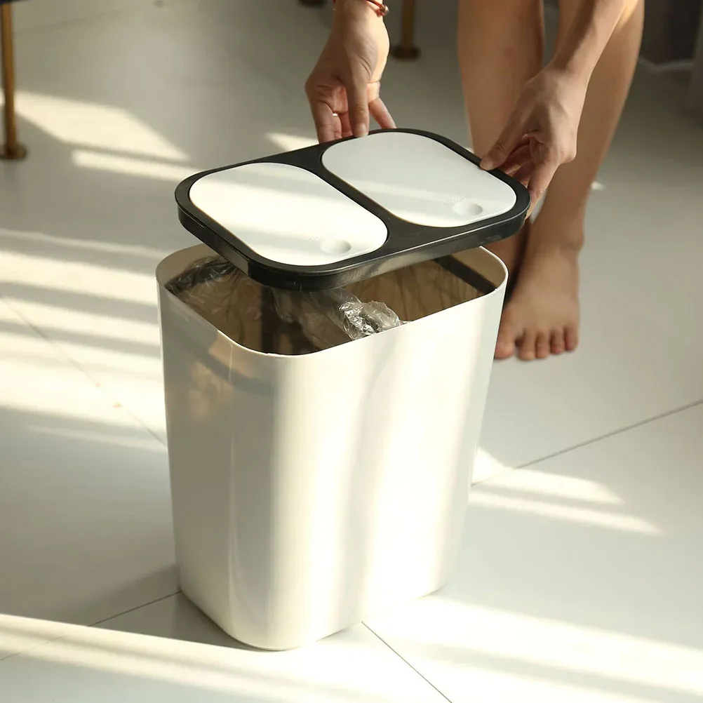 Dual garbage can discount