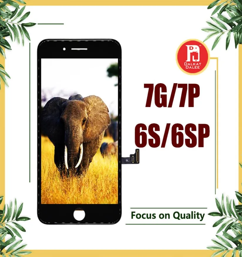 LCD pour l'iPhone 6S 6S plus 7 7 Plus pour Tianma LCD Affichage tactile Numétracier de l'écran Remplacement de haute définition Pass Sunglas1229340