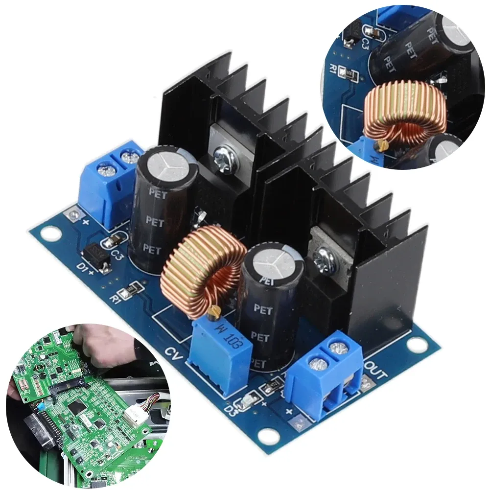 XL4016E1 PWM Adjustable Step Down Buck Converter DC DC Power Supply ...