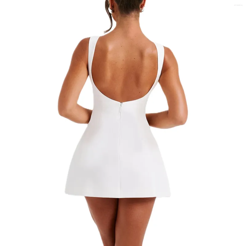 Party Dresses Womens Vintage Backless Floor-Length Polyester Dress Summer  Sleeveless Hooded Collar from Dhgate Urban Sexy Dresses - price 10.78