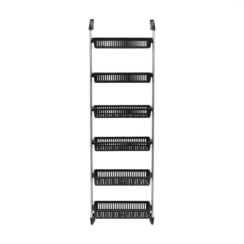 Kitchen Storage Over The Door 6 Tier Basket Organizer