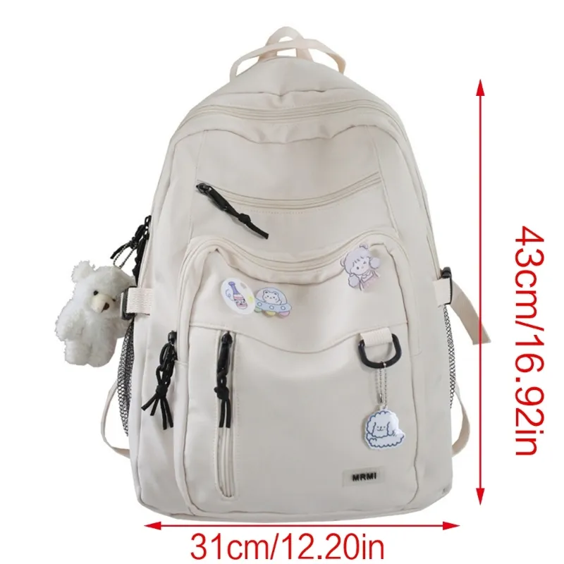 Lightweight Laptop Backpack for Women Large Capacity School Bag