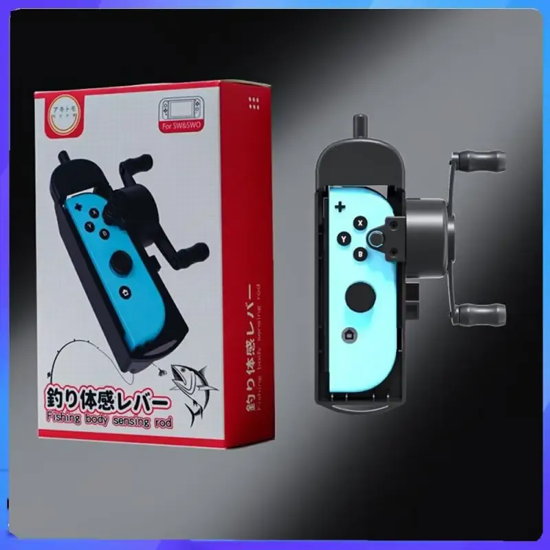 任天堂のスイッチ/スイッチ用の釣り竿OLEDゲームハンドルグリップコントローラー釣りゲームアクセサリー