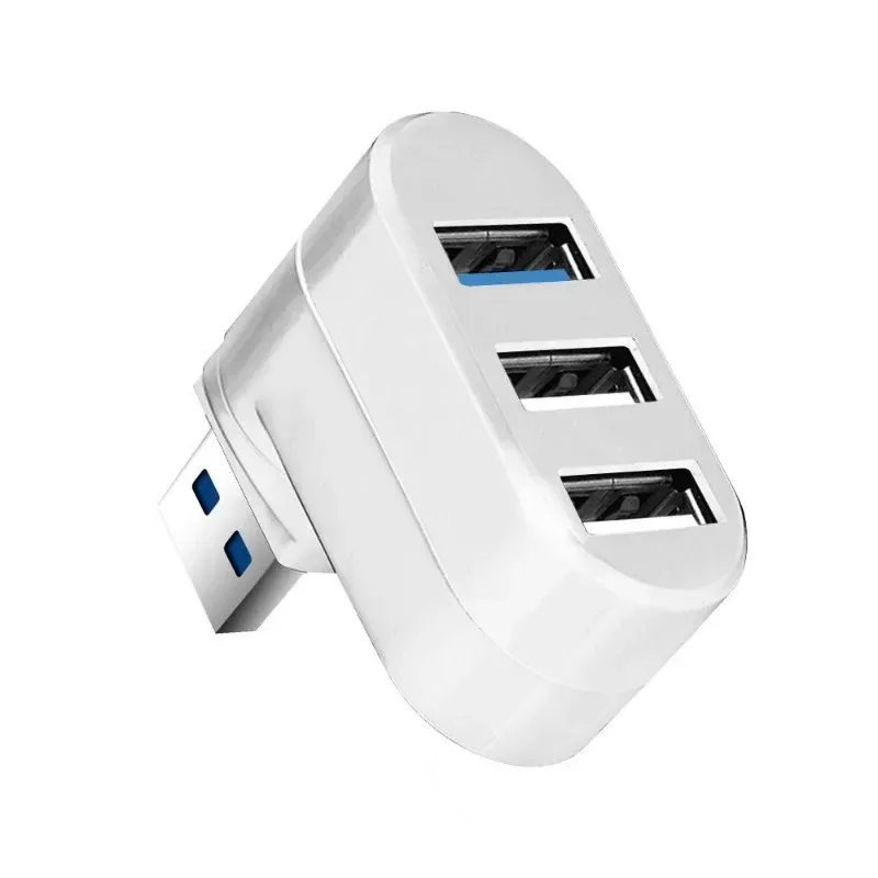 USB Hub 3.0 Adapter Rotera höghastighet U Disk Reader USB Splitter 3 Ports USB 2.0 för Xiaomi MacBook Pro Laptop PC -tillbehör