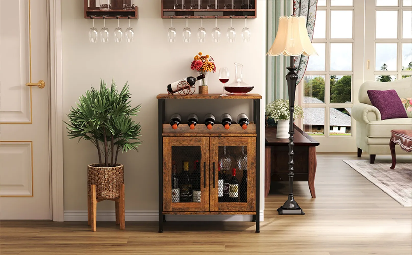 Mini wine rack and bar discount